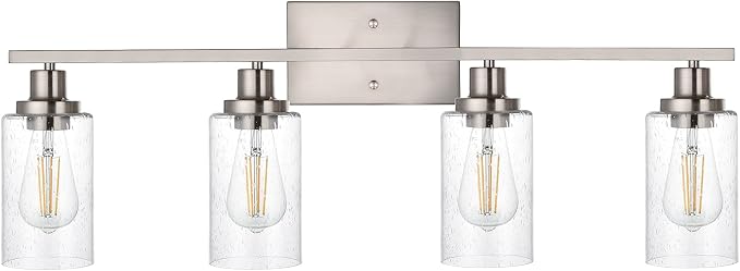 4-Lights Modern Vanity Light Fixtures by WINSHENLighting