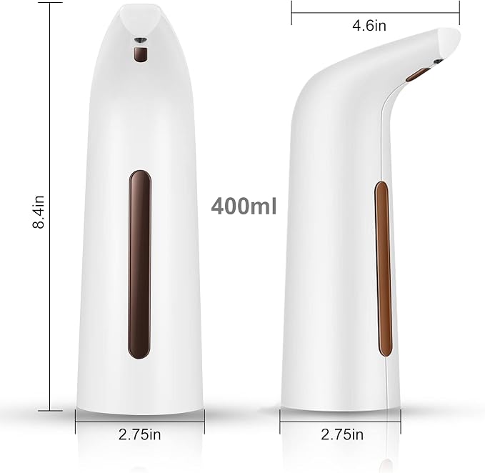 Automatic Soap Dispenser Touchless, TUMAN Pro Battery Operated Electric - Image 7