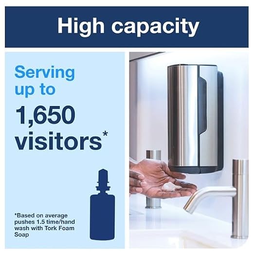 Tork Intuition Sensor Skincare Dispenser Stainless Steel S4, - Image 7
