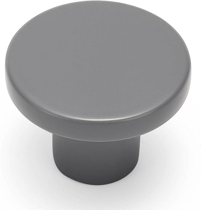 Ravinte 3 Pack Cabinet Knobs Grey Kitchen Cabinet Knobs Round Dresser Drawer by Ravinte