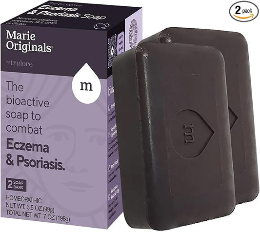 Marie Originals Eczema Face Soap Body Wash Bar – All Natural Psoriasis by MarieOriginals