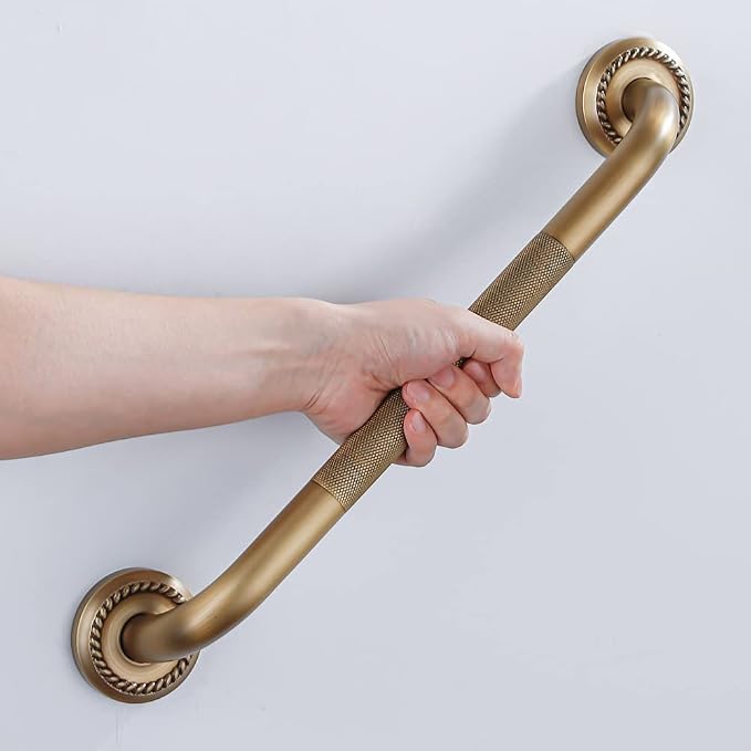 Heavey Duty Grab Bar, 12-Inch Sturdy Hand Rail, Stylish Bathroom Armrest - Image 2