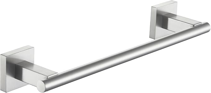 Suyar Bathroom Towel Holder Brushed Nickel, SUS 304 Stainless Steel Hand Towel by Suyar