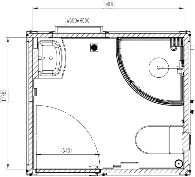 Outdoor Portable Restroom, Mobile Toilet - Image 2