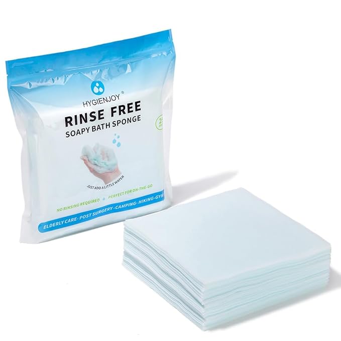HYGIENJOY-21% Larger, No Rinse Bathing Wipes - Image 8