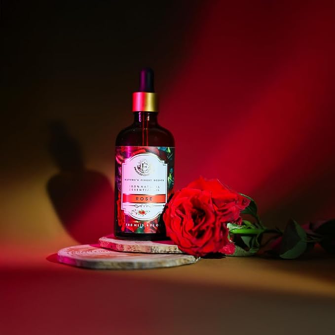 Luxurious Rose Essential Oil by Enhanced Essentials| Slow Distilled & Exotic| - Image 2