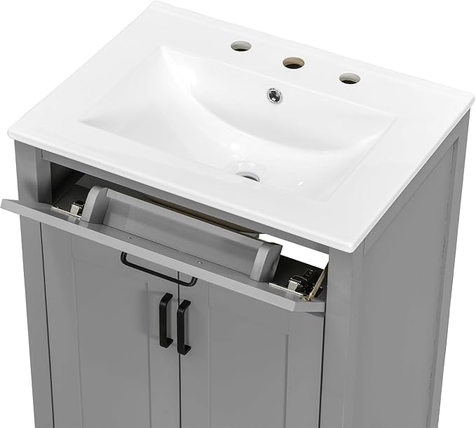 Linique 24" Bathroom Vanity - Image 9