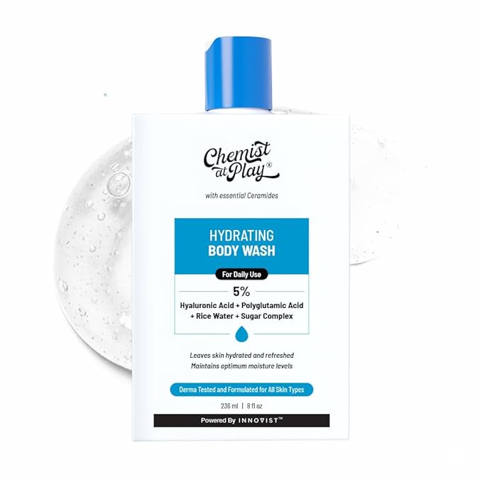 Chemist at Play Hydrating Body Wash |With 5% Hyaluronic Acid Bodywash by ChemistAtPlay