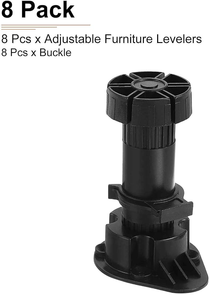 100x44mm Adjustable Leveling Feet - Image 6
