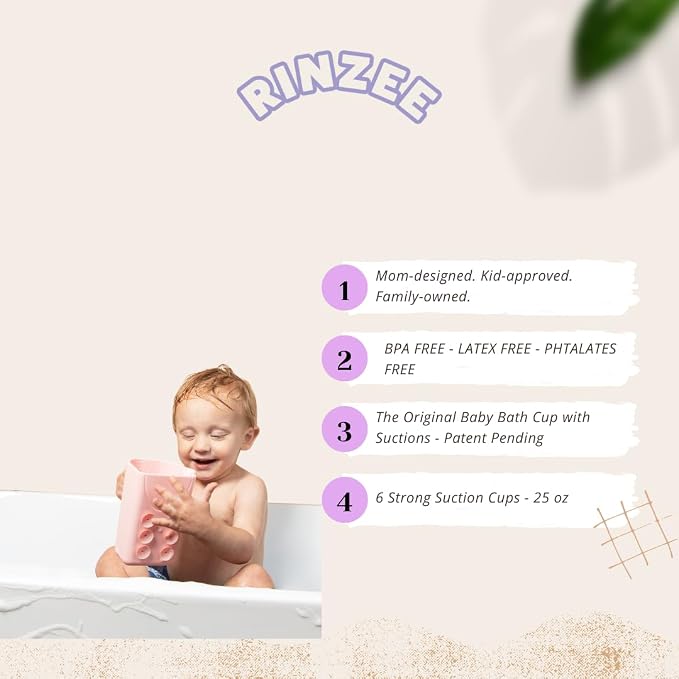 Rinzee® Baby Bath Cup with Suctions - Image 3