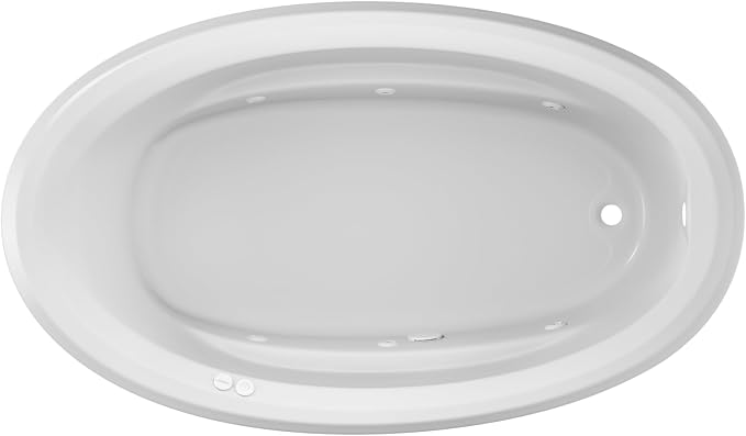 Jacuzzi SIGNATURE Acrylic Drop-In Bathtub, Jet Massage Tub, Slip Resistant - Image 8