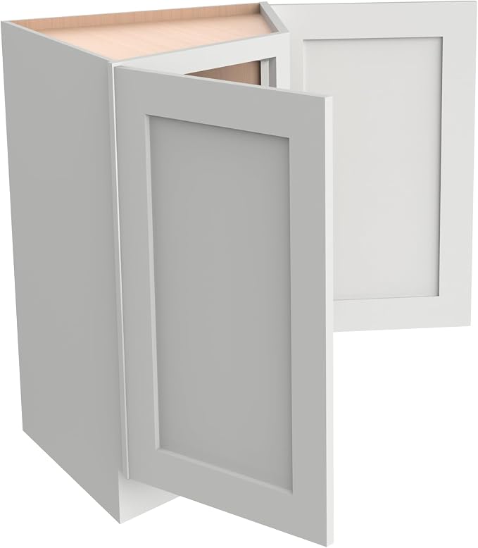 Corner Cabinet for Kitchen Bathroom, Solid Wood Frame - Image 5