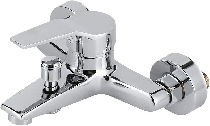 GLOGLOW G1/2in Thread Copper Shower Faucet, Wall Mounted Triple Mixer Tap - Image 8