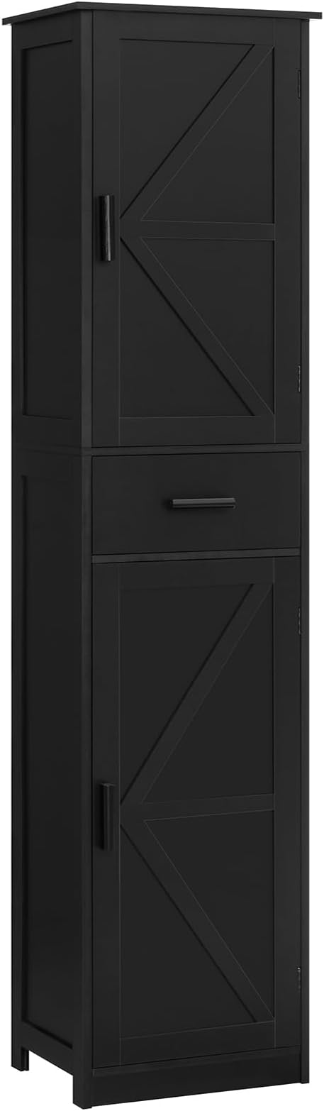 WEENFON Tall Bathroom Cabinet, Storage Cabinet by WEENFON