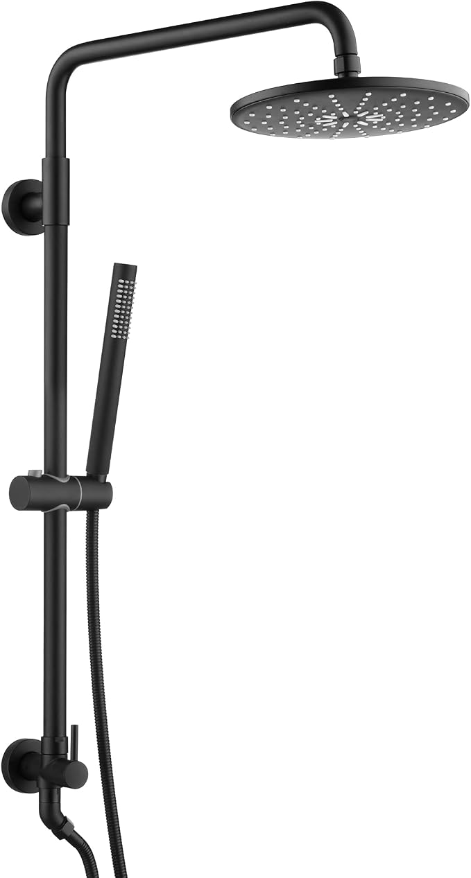 sumerain Black Hand Shower System by SUMERAINFAUCETS