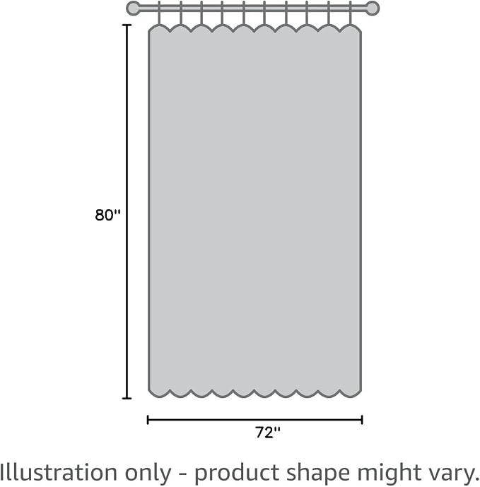 Ga-Geetopia Holographic Extra Long 3D EVA Shower Curtain Liner Water Cube - Image 9