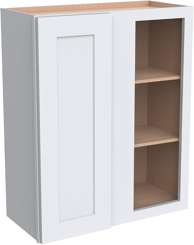 Solid Hardwood Wall Blind Corner Cabinets, Adjustable Shelves, Soft-Close Doors - Image 7