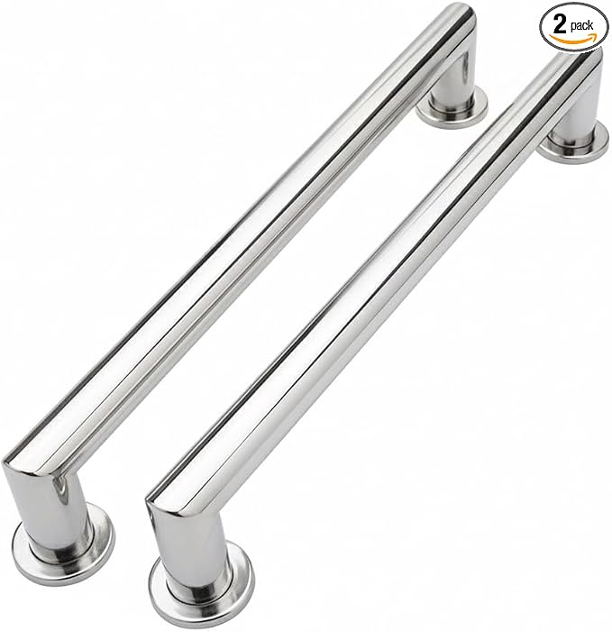 Handicap Grab Bars, Right Angle 2 Pack 18 Inch Shower Grab Bar by TOWELWARMERS