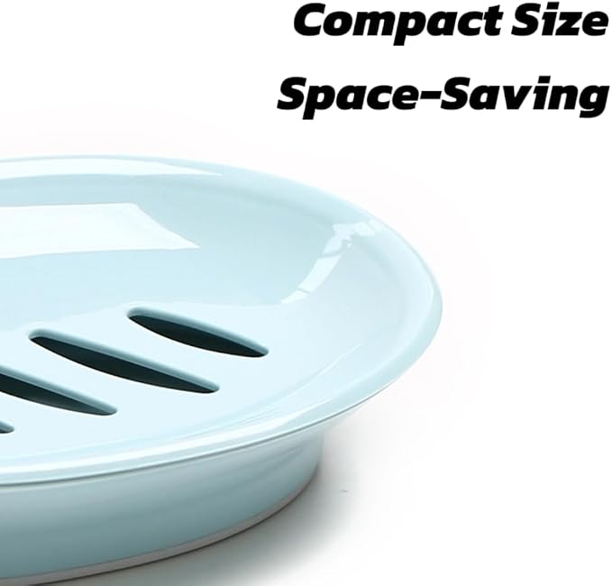 Plastic Soap Dish, Soap Saver Tray - Image 6