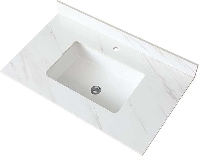 Montary 37"x 22" Bathroom Vanity Top by Montary