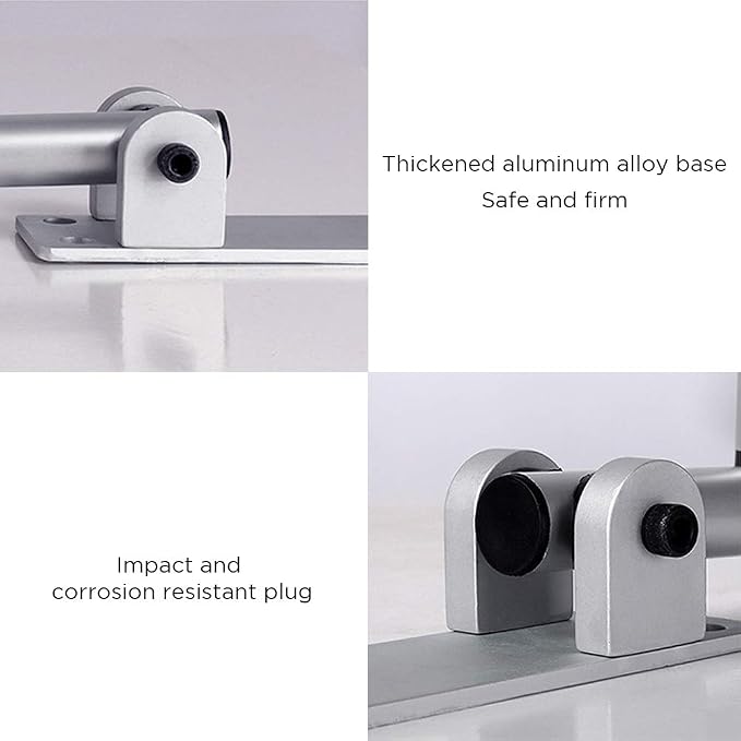 Handicap Grab Bars Rails 23.6 Inch Toilet Handrails Bathroom Safety Bar Hand - Image 4