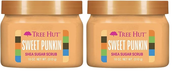 Tree Hut Shea Sugar Scrub Sweet Punkin | Exfoliating Body Scrub Removes Dead by Unknown