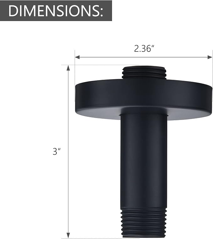 Celling Mounted Extention Shower Arm - Image 4