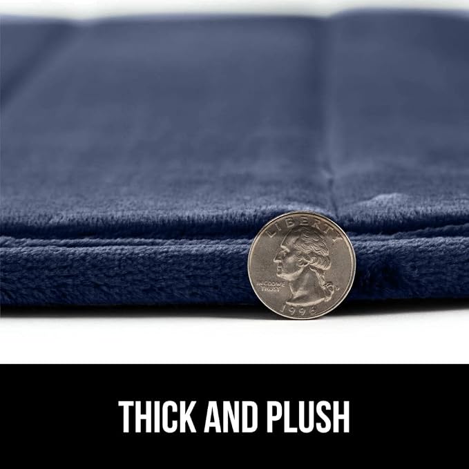 GORILLA GRIP Memory Foam Bath Mat, Soft Absorbent US Designed Bathroom Rug - Image 8