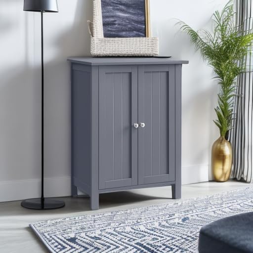 VASAGLE Floor Storage Cabinet, Freestanding Storage Unit - Image 6