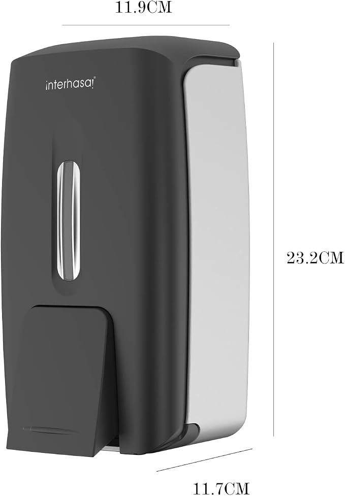 interhasa! Soap Dispenser Wall Mount Refillable 28oz Hand Sanitizer Dispenser - Image 8