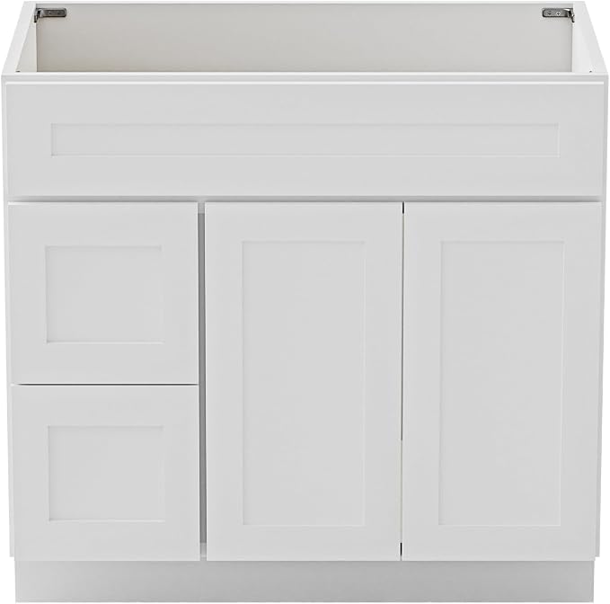 KitchenMan Bathroom Vanity 36 Inch Unassembled Sink Cabinet - Image 8