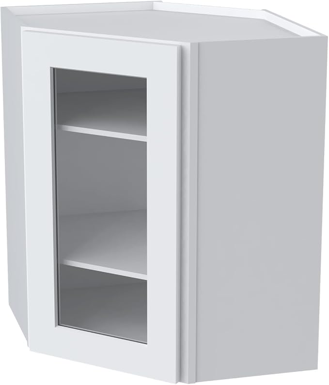 Glass Cabinet Style Corner Cabinet by HCIOANHomecabinetseries