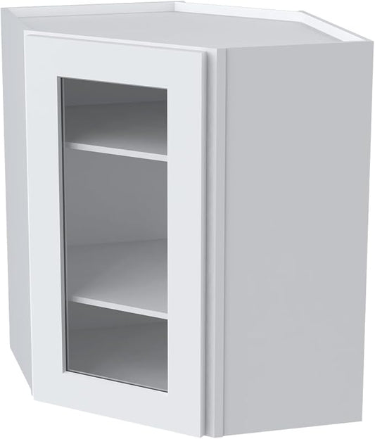 Glass Cabinet Style Corner Cabinet by HCIOANHomecabinetseries