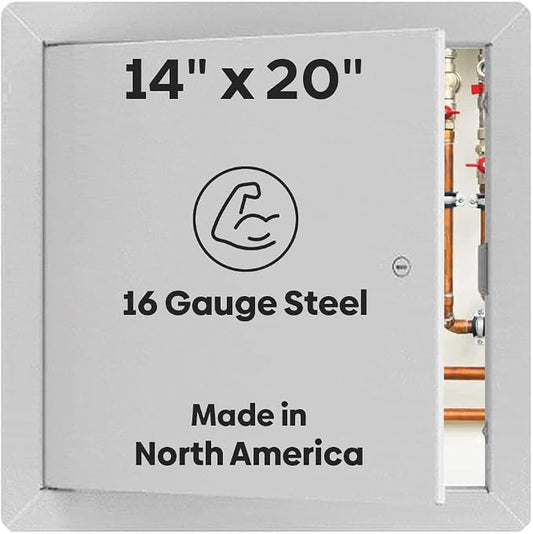 Best 14" x 20" Universal Access Panel – Flush Steel Door by BestAccessDoors