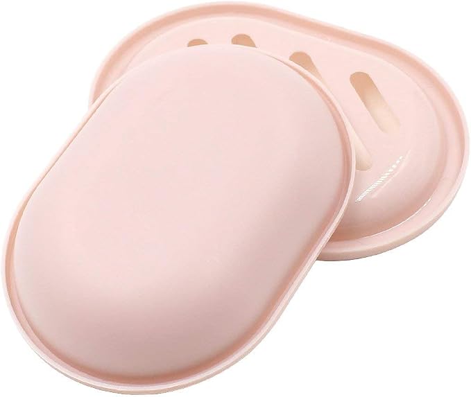 TOPSKY 2-Pack Soap Dish with Drain, Soap Holder, Soap Saver, Easy Cleaning - Image 5