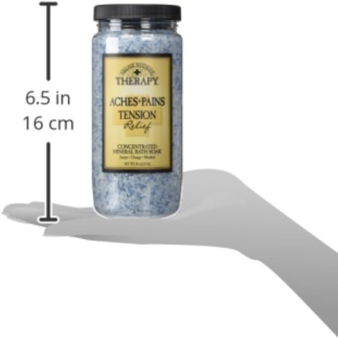 Village Naturals Therapy Tension Concentrated Mineral Bath Soak, Cedar Citrus - Image 8