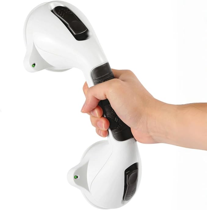 Suction Grab Bar with Safety Indicator by TONORA