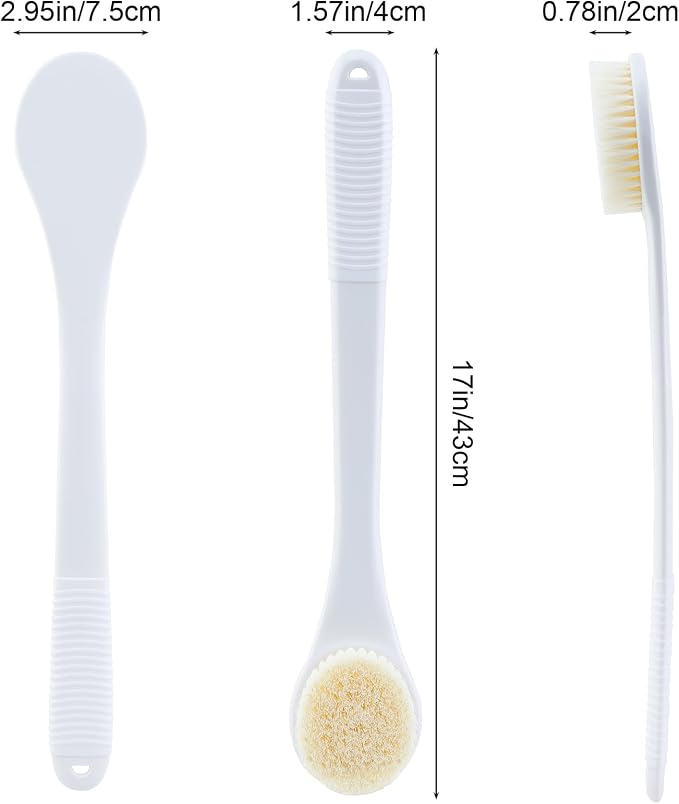 Back Scrubber for Shower, Shower Body Brush for Cleaning - Image 4