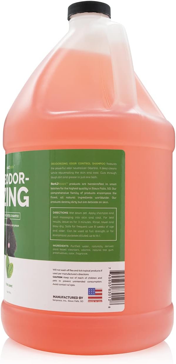 Bark2Basics Deodorizing Dog Shampoo, 1 Gallon | Powerful Odor Neutralizer - Image 2