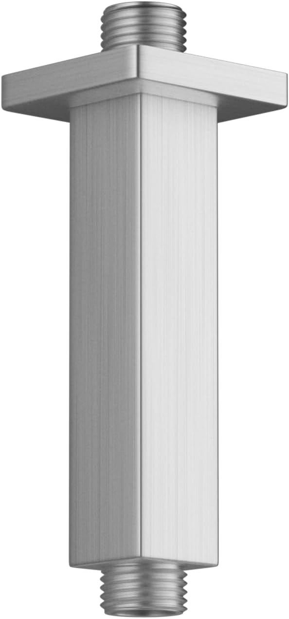 Brushed Nickel Short Shower Arm by KATAIS