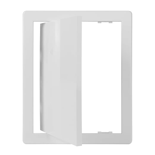 Repa Market 8 x10 Access Panel for Drywall and Ceiling – White ABS Plastic Door - Image 8