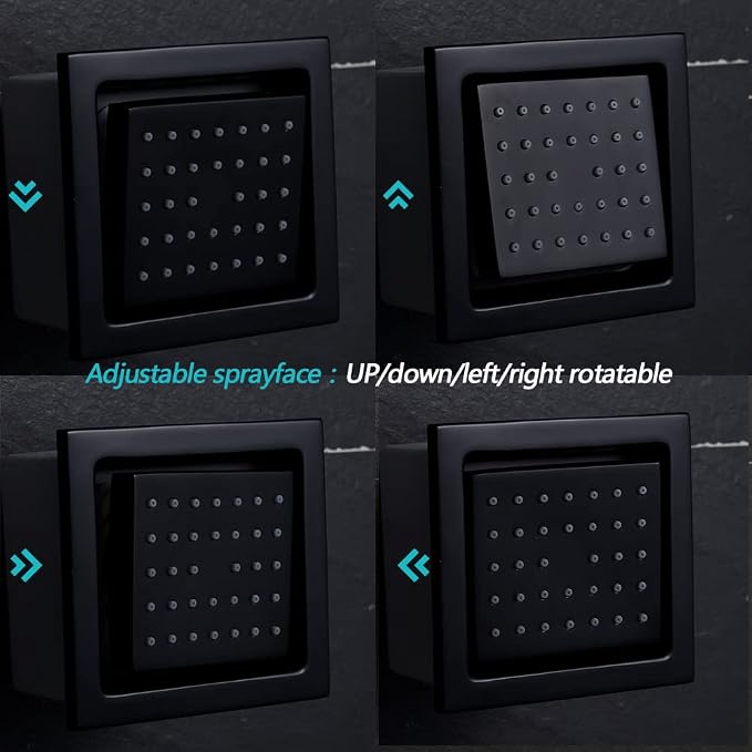 Thermostatic Shower System Oil Rubbed Bronze Shower Faucet Set - Image 9