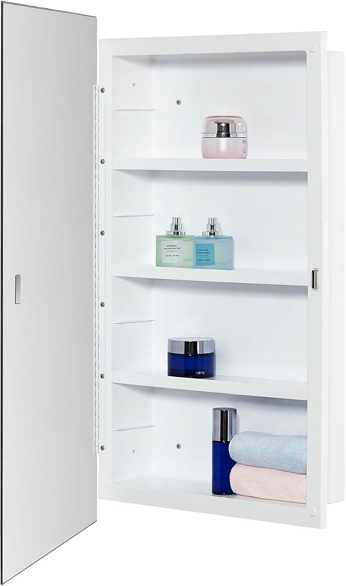 Plastic Medicine Mirror Cabinet - Image 5