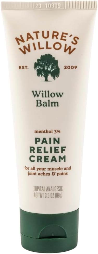 Nature's Willow Willow Balm Natural Pain Relief Cream by NaturesWillow