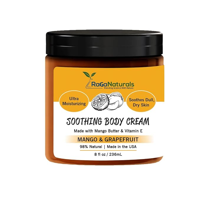 RaGaNaturals Mango Butter Hand & Body Cream by RaGaNaturals
