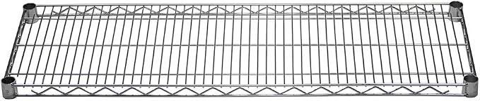 Shelving Inc. 14" d x 42" w Chrome Wire Shelving - Image 3
