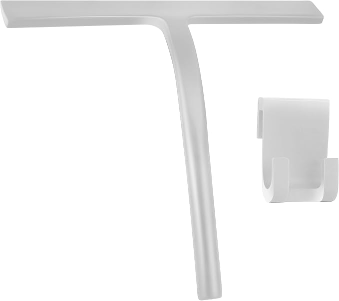 Shower Squeegee for Glass Doors, Mirror Window Tile Scrubber Cleaner by Unknown