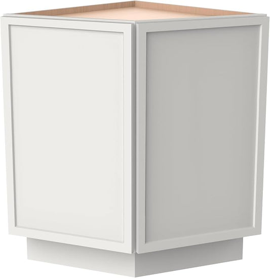 Corner Cabinet for Kitchen Bathroom, Solid Wood Frame by HCIOANHomecabinetseries