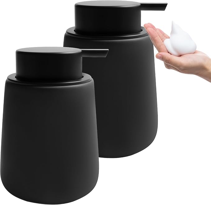 Soap Foaming Dispenser Ceramic by TOOZFO