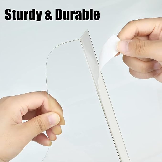 2 Pcs Bathroom Shower Splash Guard - Image 4